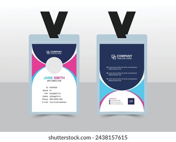 Id Card Design for any company's 