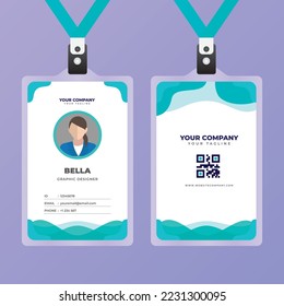 ID Card Design, ID Card Background