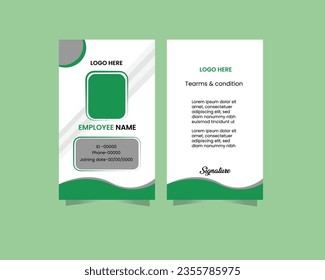 diseño de tarjeta de identificación, tarjeta de identidad, plantilla de tarjeta de identificación, tarjetas