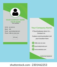 Id Card Design for office or School