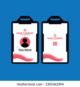   Id Card Employe Template 
