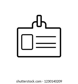 ID Card Icon.