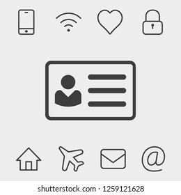 ID Card icon
