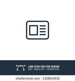 id card icon