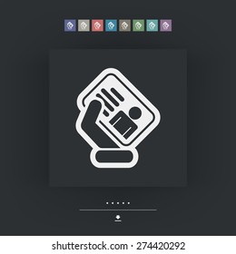 Id card icon
