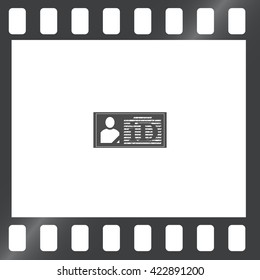ID card icon