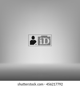ID card icon