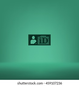 ID card icon