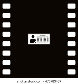 ID card icon