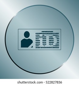 ID card icon