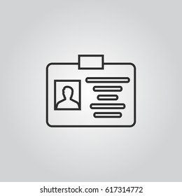 ID Card Icon