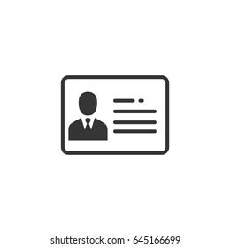 ID card icon