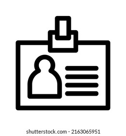 id card icon or logo isolated sign symbol vector illustration - high quality black style vector icons
