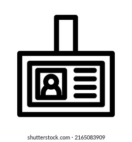 id card icon or logo isolated sign symbol vector illustration - high quality black style vector icons
