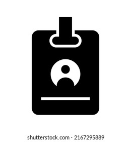 id card icon or logo isolated sign symbol vector illustration - high quality black style vector icons
