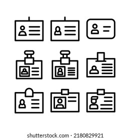 id card icon or logo isolated sign symbol vector illustration - Collection of high quality black style vector icons
