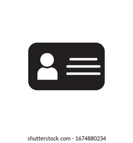 ID CARD ICON , NAME CARD ICON