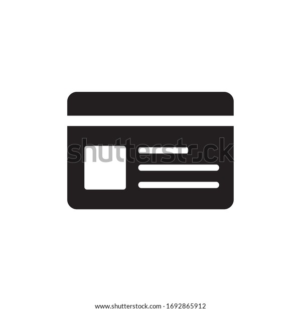 ID CARD ICON , NAME TAG\
ICON VECTOR