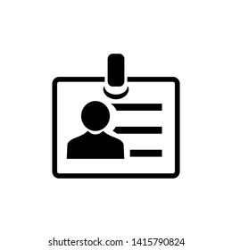 id card icon vector design illustration