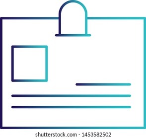ID Card icon for your project
