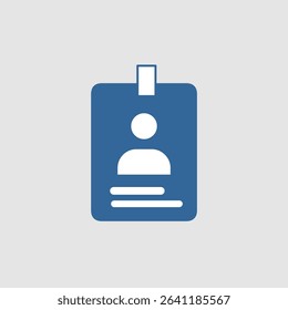ID card icons, smart arts for ux ui, new modern, editable icon for project, vector illustration file, popular icon isolated.