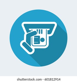 Id card insert icon