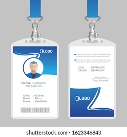 Id Card Lanyard Set Isolated Vector Stock Vector (Royalty Free ...