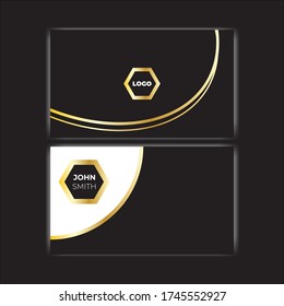 id card with metal gradient colour