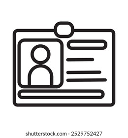 Tarjeta de identificación, documento personal y marcas aisladas sobre fondo blanco.