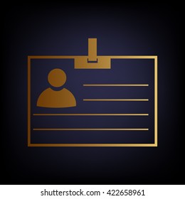 Id card sign