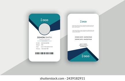 ID Card Template design ,Office,Employee for your company