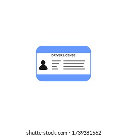 diseño vectorial de tarjeta id blanco aislado  