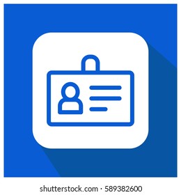 id card vector icon
