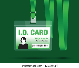 id card woman