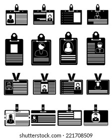 ID Cards Icons