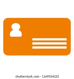 ID cards icon.vector