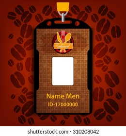 Id Corporate identity Menu Restaurant Background coffee beans