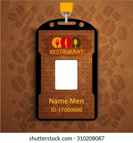 Id Corporate identity Menu Restaurant Background coffee beans