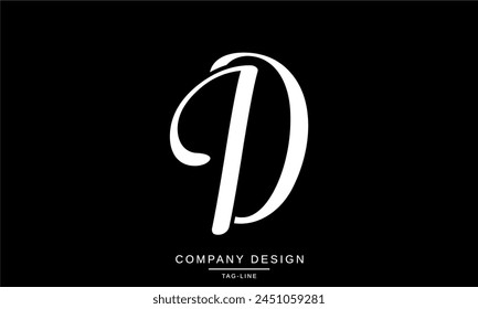 ID, DI Abstract Letters Logo Monogram Design Font