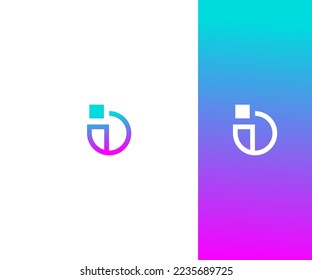 ID, DI, i Letter Logo Vector Template Abstract Monogram Symbol . Usable for Business sport, technology, fashion, digital And future creative logo