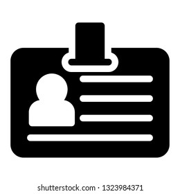 id glyph icon 