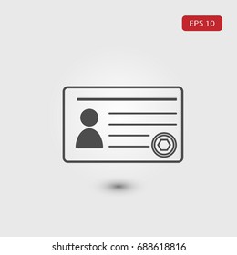 Icono de ID