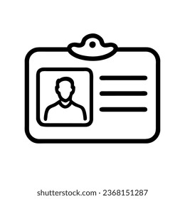 id icon illustration vector isolated