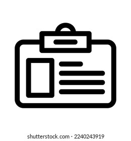 id icon or logo isolated sign symbol vector illustration - high quality black style vector icons
