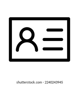 id icon or logo isolated sign symbol vector illustration - high quality black style vector icons
