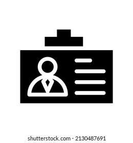 Id Icon Vector Symbol Design Illustration