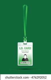 id lanyard card 