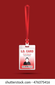 id lanyard card 