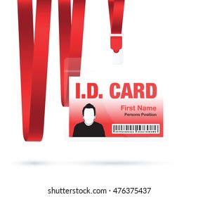 id lanyard card 