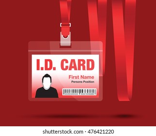 id lanyard card 
